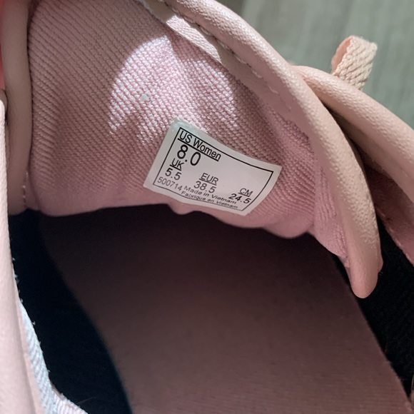 Women’s Pink floral Vans size 8 - Picture 2 of 9